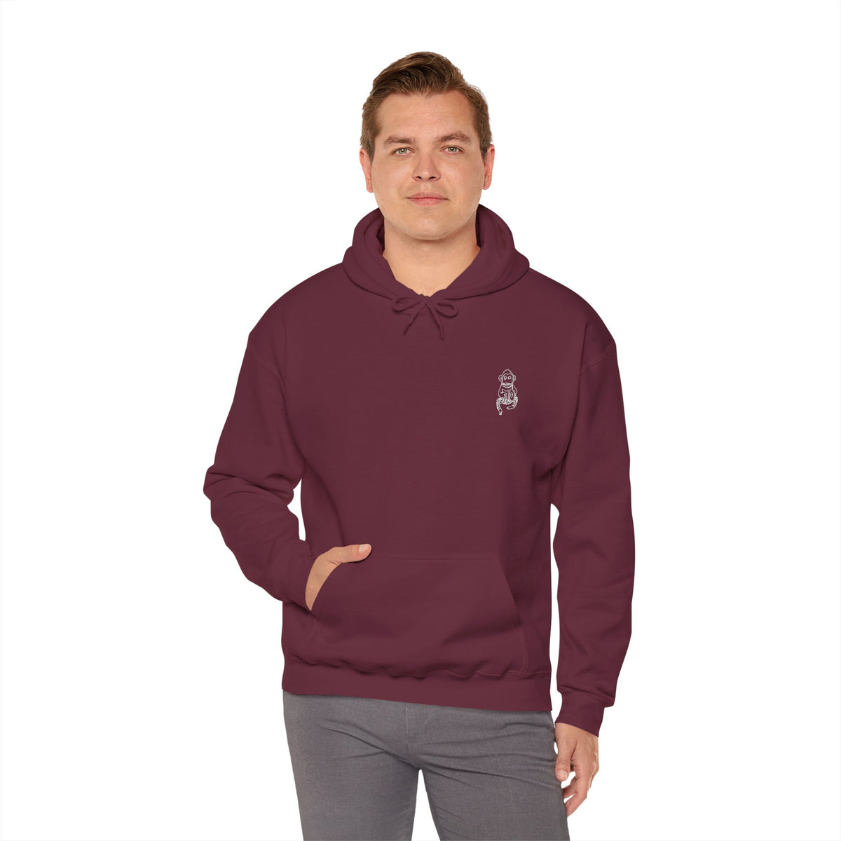 Jones Signature Emblem Hooded Jumper