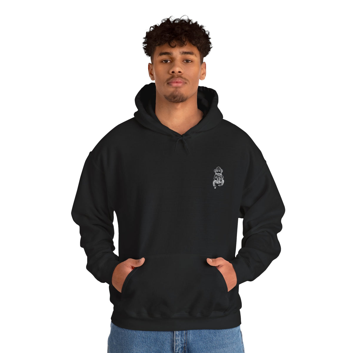 Jones Signature Emblem Hooded Jumper