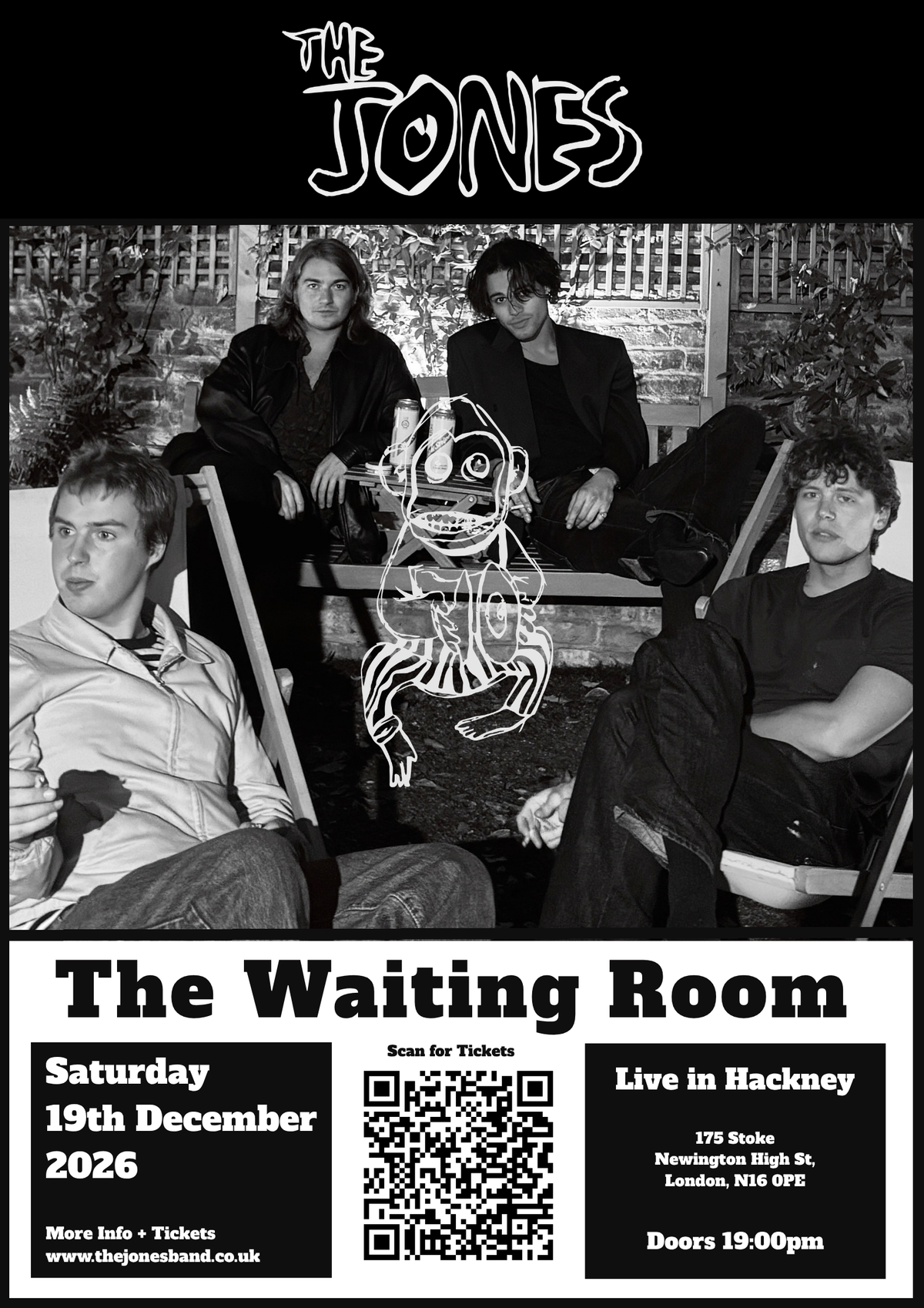 THE JONES LIVE @ THE WAITING ROOM
