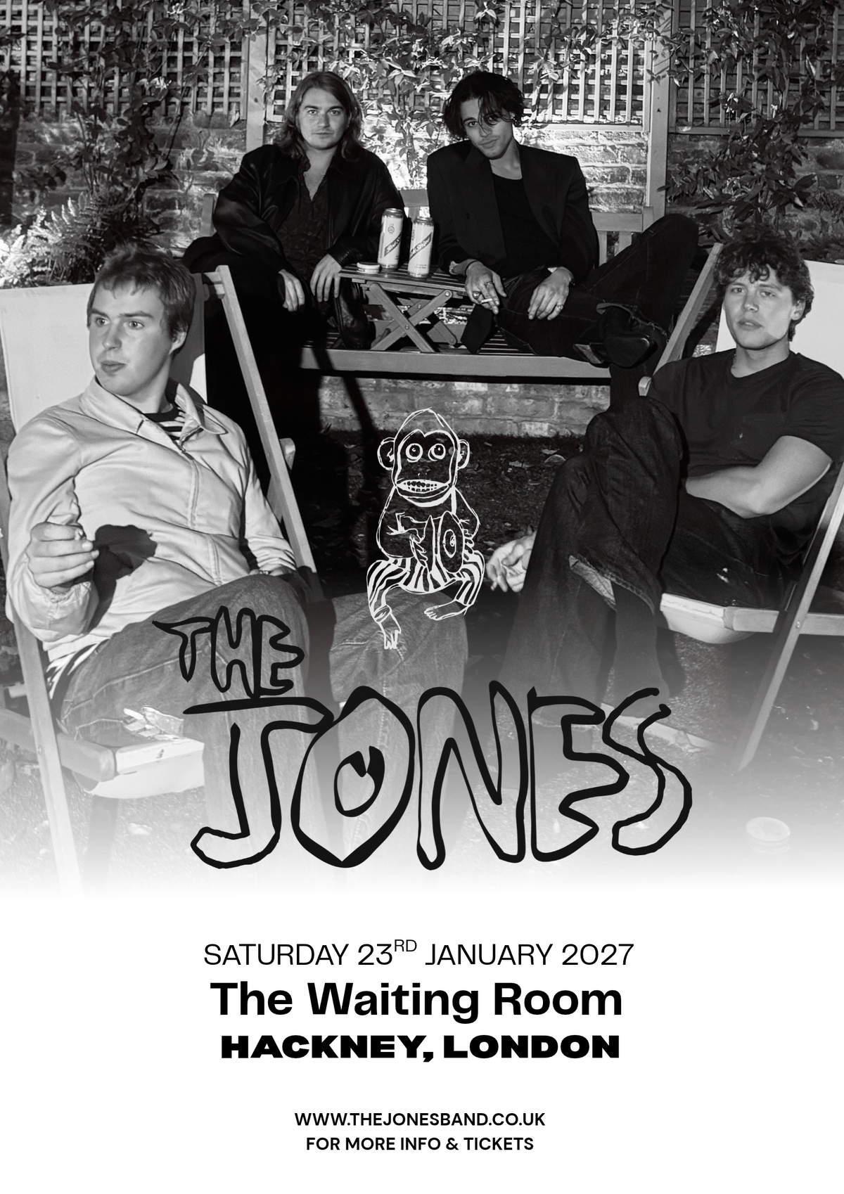 THE JONES LIVE @ THE WAITING ROOM